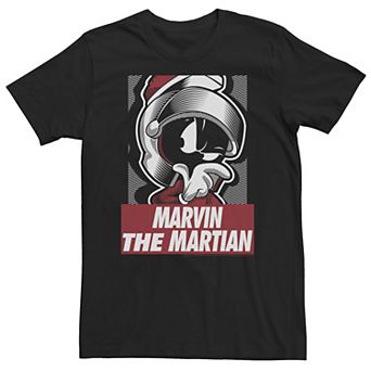 Big & Tall Looney Tunes Marvin The Martian Graphic Poster Tee