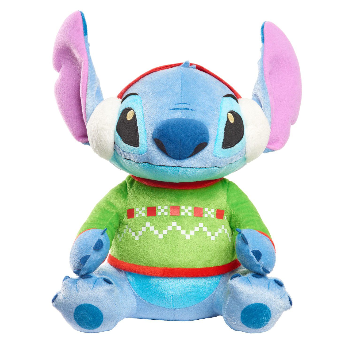 Disney's Lilo And Stitch Stitch Holiday Large Plush By Just Play