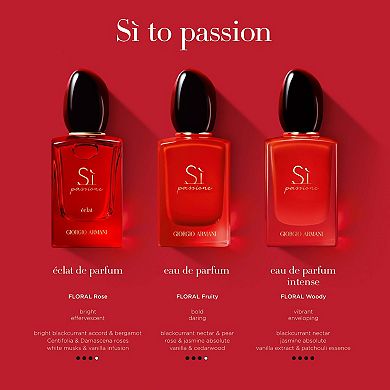 Si Passione Eau de Parfum Travel Spray with Vanilla & Pear and Blackcurrant
