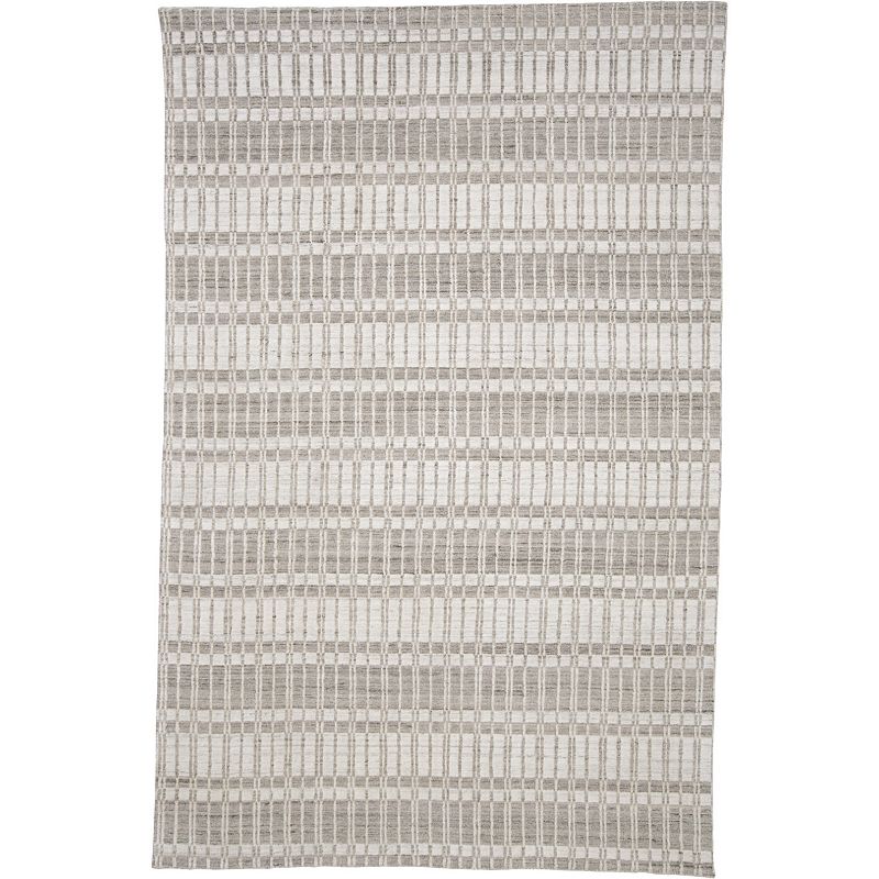 Weave & Wander Odami Beige Area Rug, Beig/Green, 5X7.5 Ft