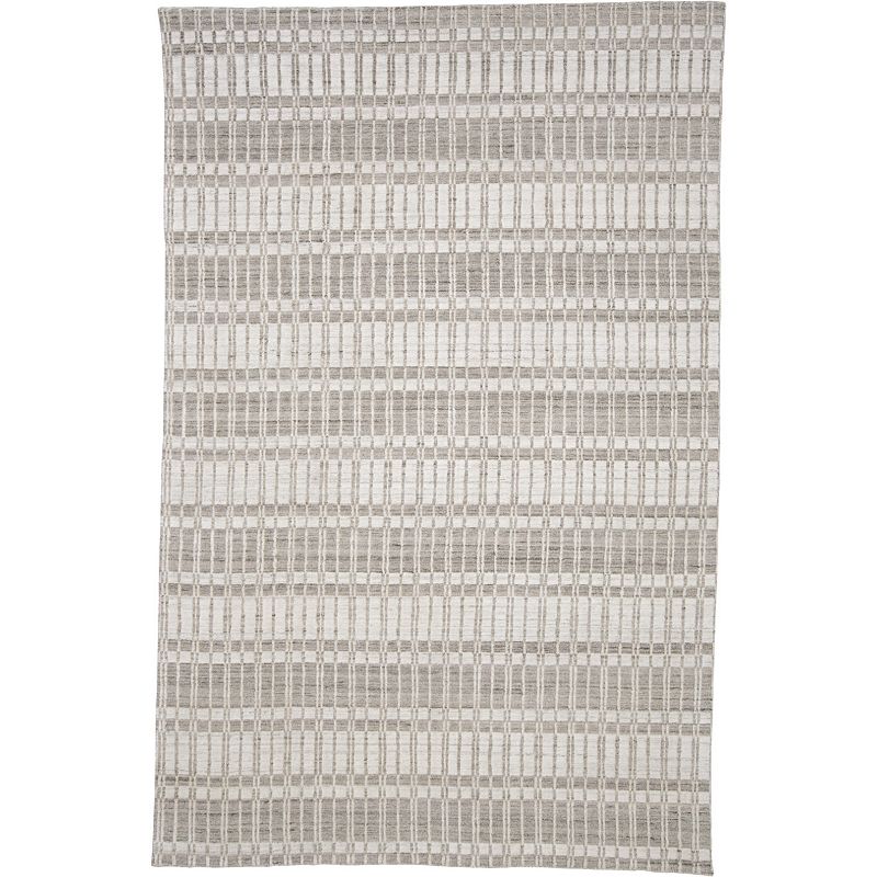 Weave & Wander Odami Beige Area Rug, Beig/Green, 5X7.5 Ft