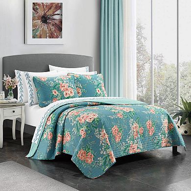 Chic Home Carlotta Quilt Set with Sheets