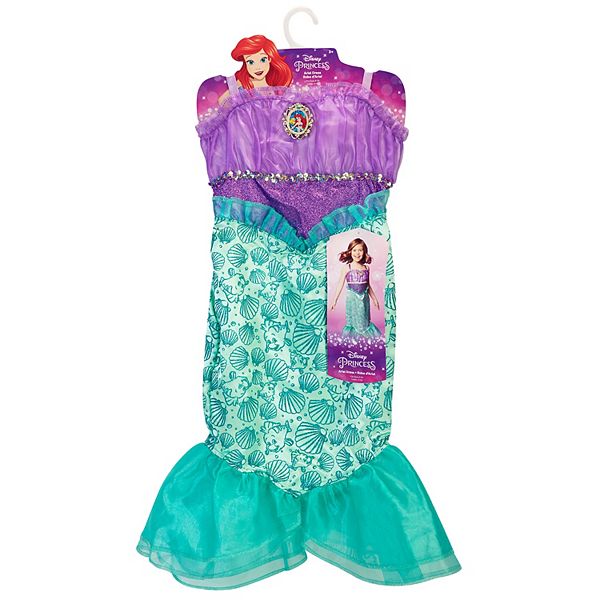 Disney Princess Ariel Girls Dress Costume