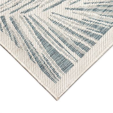 Liora Manne Carmel Fronds Indoor Outdoor Rug