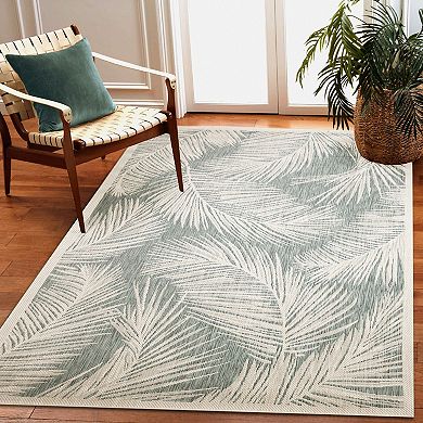 Liora Manne Carmel Fronds Indoor Outdoor Rug