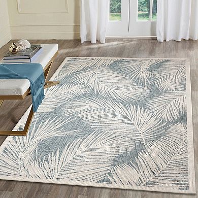 Liora Manne Carmel Fronds Indoor Outdoor Rug