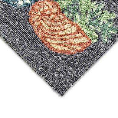 Liora Manne Frontporch Happy Plant Indoor Outdoor Rug