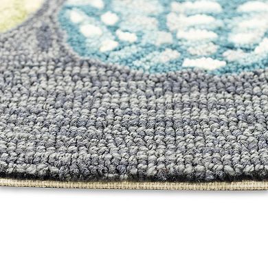 Liora Manne Frontporch Happy Plant Indoor Outdoor Rug