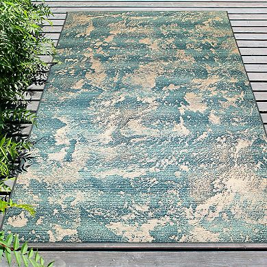 Liora Manne Marina Stormy Indoor Outdoor Rug