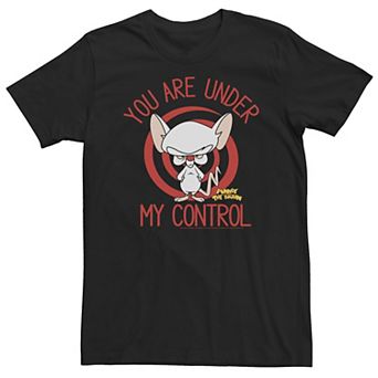 Big & Tall Pinky And The Brain You Are Under My Control Tee