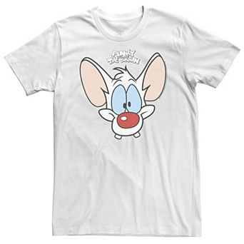 Big & Tall Pinky And The Brain Pinky Big Face Tee
