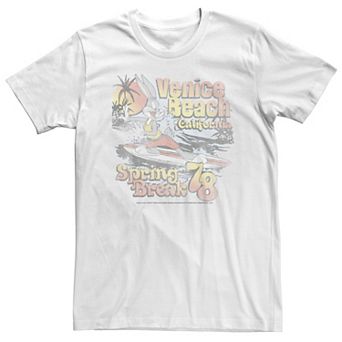 Big & Tall Looney Tunes Bugs Bunny Venice Beach Spring Break 78 Tee