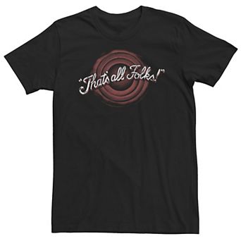 Big & Tall Thats All Folks Tee