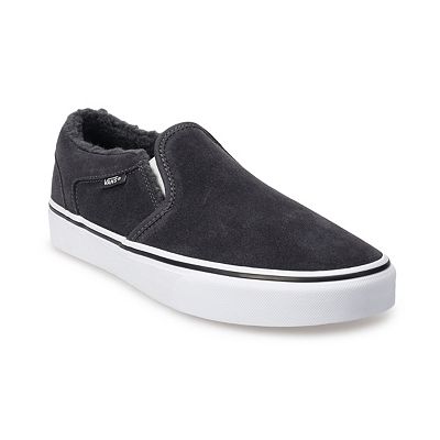 Vans Asher Men s Suede Slip On Shoes