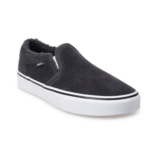 Black and white vans kohls hotsell