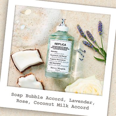 REPLICA' Bubble Bath Eau de Toilette Travel Spray with Rose & Musk