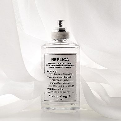 'REPLICA' Lazy Sunday Morning Eau de Toilette with White Musk, Lily of the Valley, and Iris