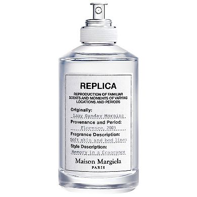 'REPLICA' Lazy Sunday Morning Eau de Toilette with White Musk, Lily of the Valley, and Iris