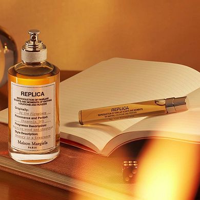 REPLICA' By the Fireplace Eau de Toilette with Chestnut, Vanilla, and Clove Oil