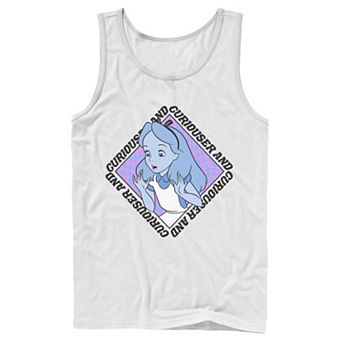 Men's Disney Alice In Wonderland Curiouser And Curiouser Box Up Tank Top