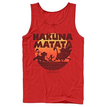 Disney's The Lion King Men's Hakuna Mata Portrait Tank Top