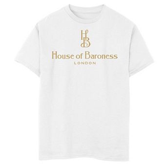 Disney's Cruella Boys 8-20 House Of Baroness London Logo Graphic Tee