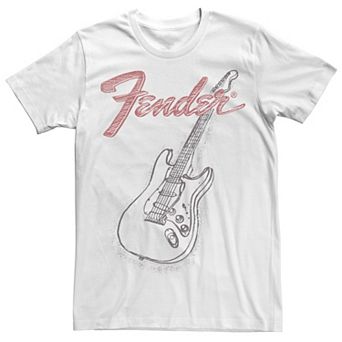Men's Fender Guitar Sketch Logo Tee