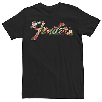 Men's Fender Logo Floral Fill Tee