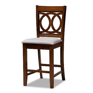 Baxton Studio Lenoir Pub Dining Table & Chair 5-piece Set