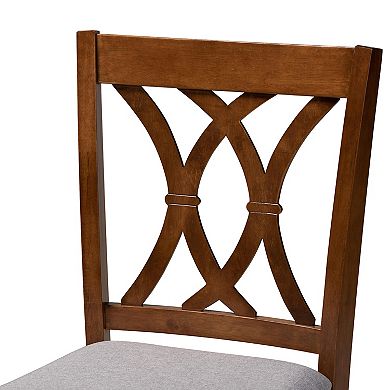 Baxton Studio Reneau Pub Dining Table & Chair 5-piece Set