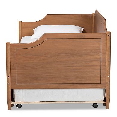 Baxton Studio Alya Twin Daybed & Trundle