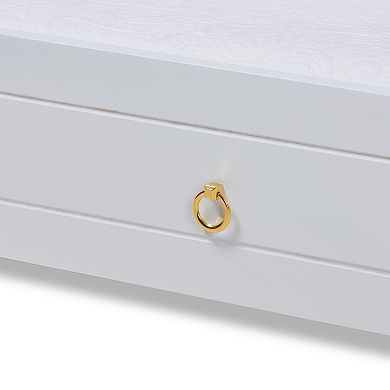 Baxton Studio Alya White Daybed & Trundle