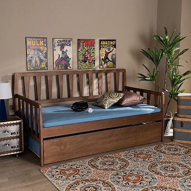 Baxton Studio Midori Daybed & Trundle