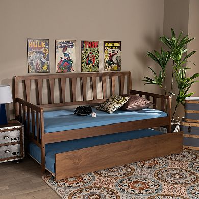 Baxton Studio Midori Daybed & Trundle