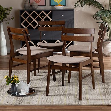 Baxton Studio Devlin Dining Chair 4-piece Set