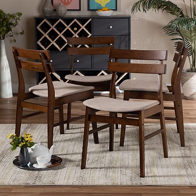 Baxton Studio Devlin Dining Chair 4-piece Set