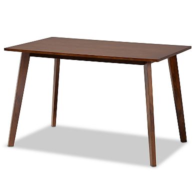 Baxton Studio Eleri Dining Table & Chair 5-piece Set
