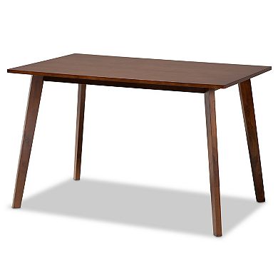 Baxton Studio Nori Dining Table & Chair 5-piece Set