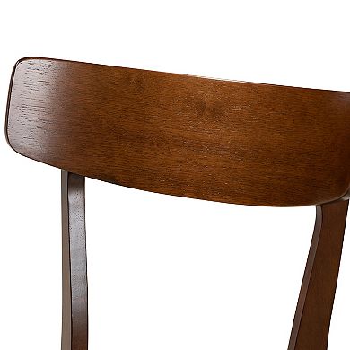 Baxton Studio Nori Dining Table & Chair 5-piece Set