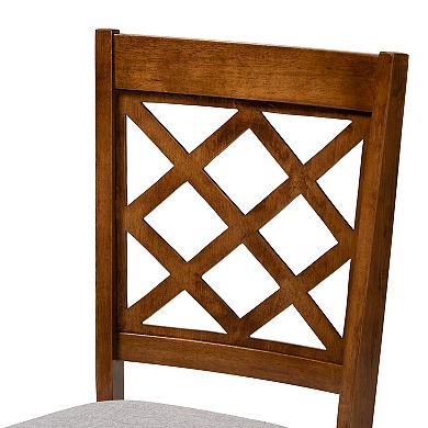 Baxton Studio Jana Dining Table & Chair 5-piece Set