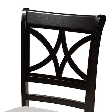 Baxton Studio Julia Dining Table & Chair 5-piece Set