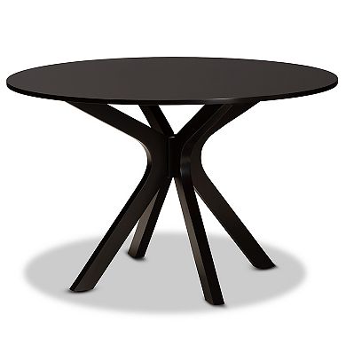 Baxton Studio Lore Dining Table & Chair 7-piece Set