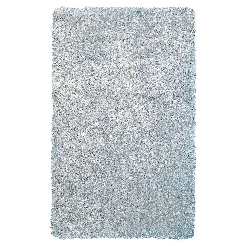 Weave & Wander Uzuri Blue Contemporary Area Rug, 5X8 Ft