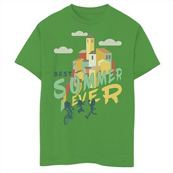 Disney / Pixar's Luca Boys 8-20 Best Summer Ever Silhouettes Graphic Tee
