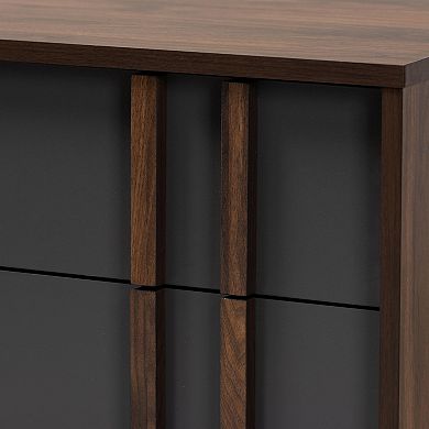 Baxton Studio Naoki 6-Drawer Dresser