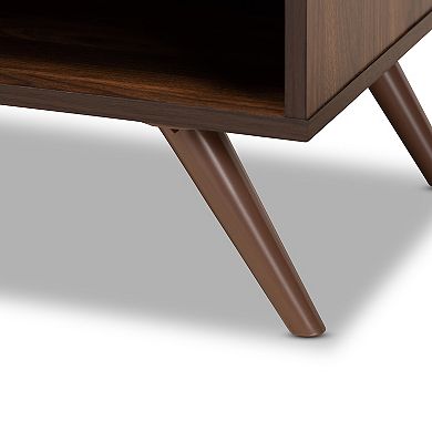 Baxton Studio Naoki 1-Drawer Nightstand