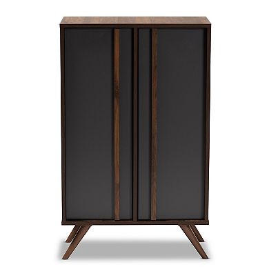 Baxton Studio Naoki Shoe Cabinet