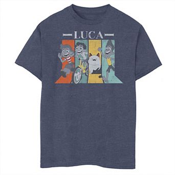 Disney / Pixar's Luca Boys 8-20 Character Panels Graphic Tee