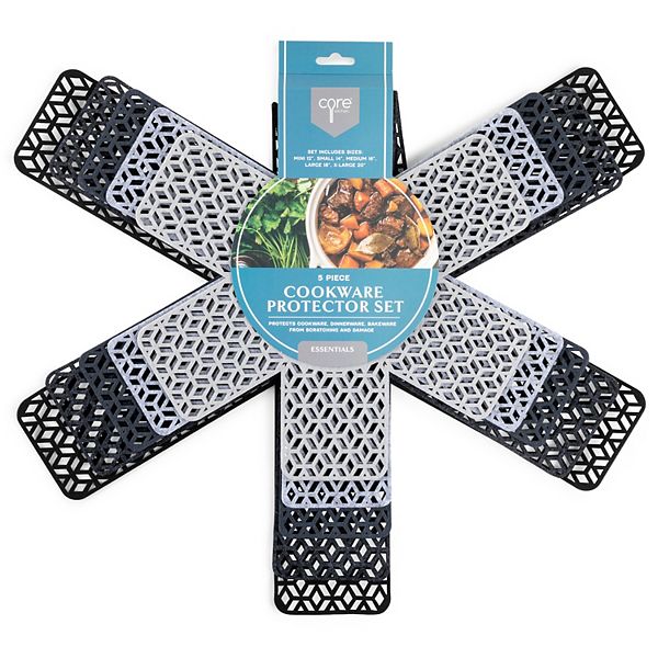 Core Kitchen 5pc. Felt Cookware Protector Set