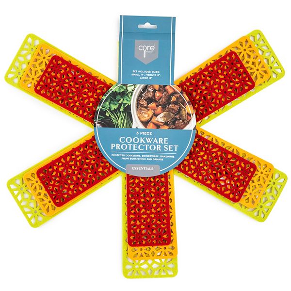 Core Kitchen 3pc. Felt Cookware Protector Set